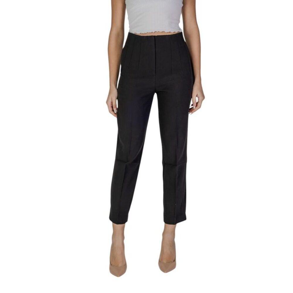 Only Black Recycled Polyester Casual Women's Pants